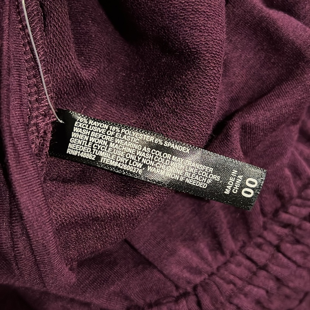 ❌Sold❌ Torrid Lightweight French Terry Smocked Lounge Chemise size 00 NWT! - Picture 10 of 12